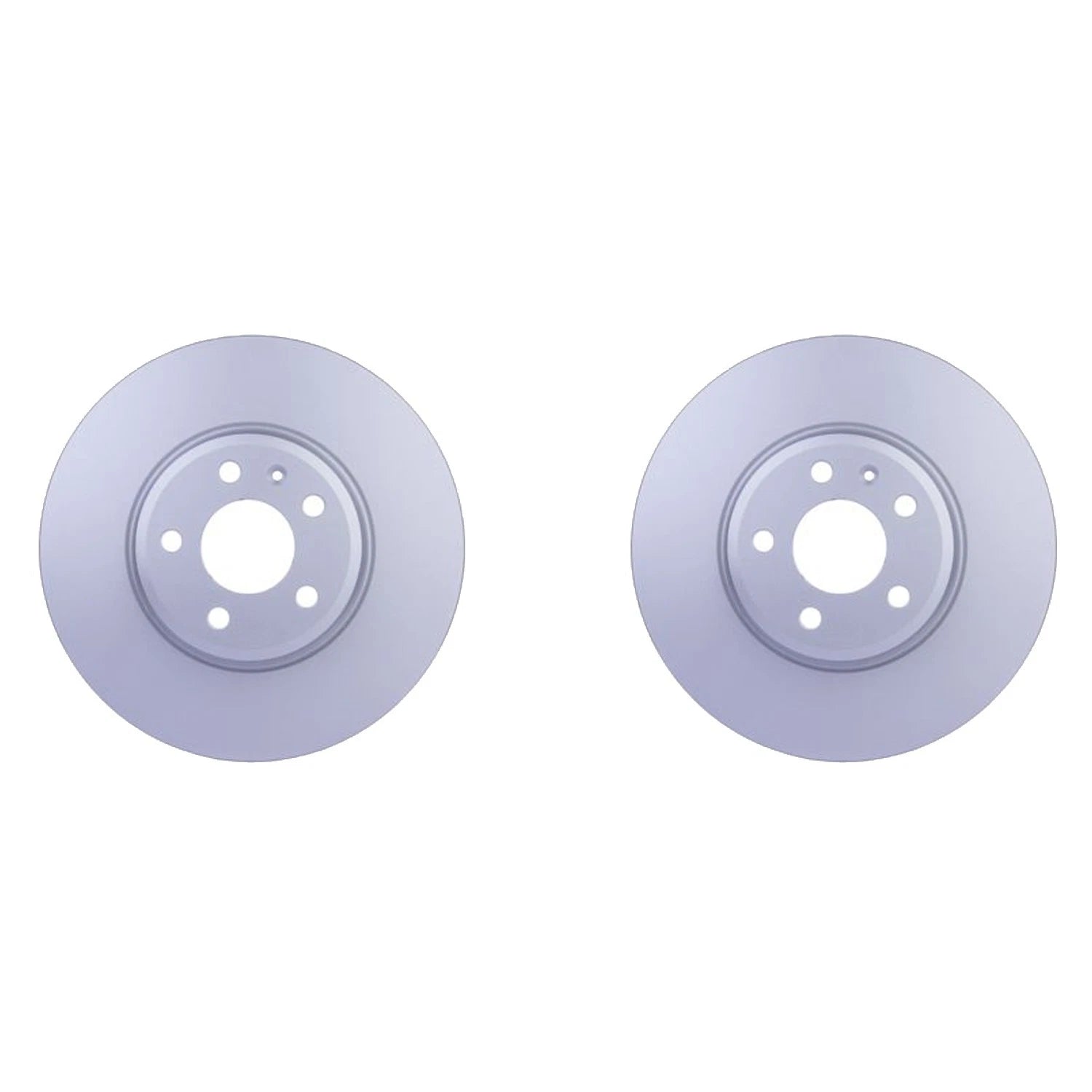 Set of 2 Hella Front 320mm Vented Disc Brake Rotors for Audi A4 Quattro A5 Q5 (2009–2016)