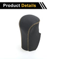 Gear Shift Knob Cover for Honda Accord 2008-2012 Black Beige Faux Leather