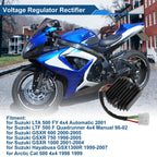 Voltage Regulator Rectifier for Suzuki LTA 500 FY (2000–2002) No.3280005300