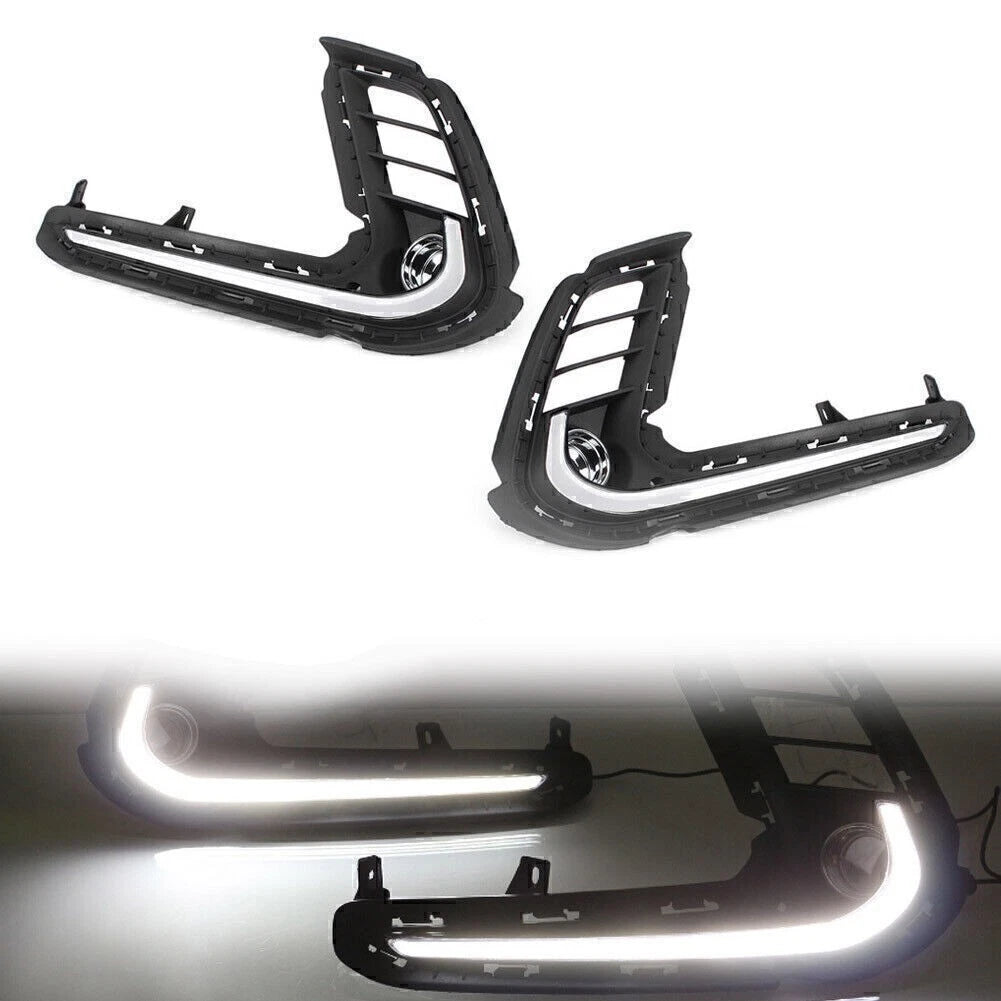 LED Daytime Running Lights DRL Fog Lamp for Car Vehicles