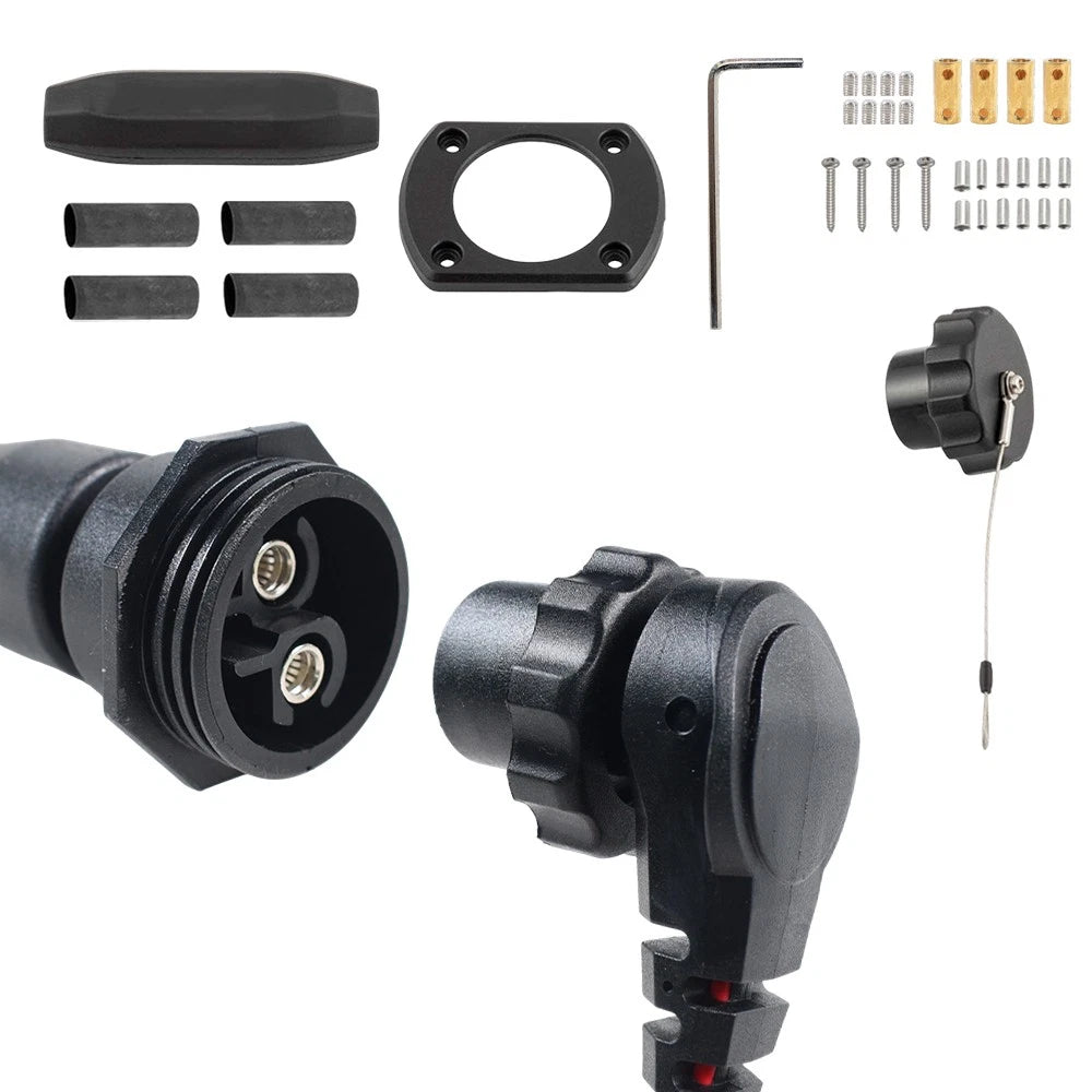 Trolling Motor Plug Receptacle for Minn Kota (1865120, MKR-28)