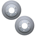 2X Rear Coated 262mm Brake Disc Rotors for Hyundai Kia