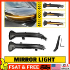 Dynamic LED Side Mirror Turn Signal Light for BMW 3 5 6 7 8 Series (2011â2023)