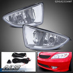 Set of 2 Clear Lens Fog Lights for Honda Civic Coupe Sedan (2004–2005)