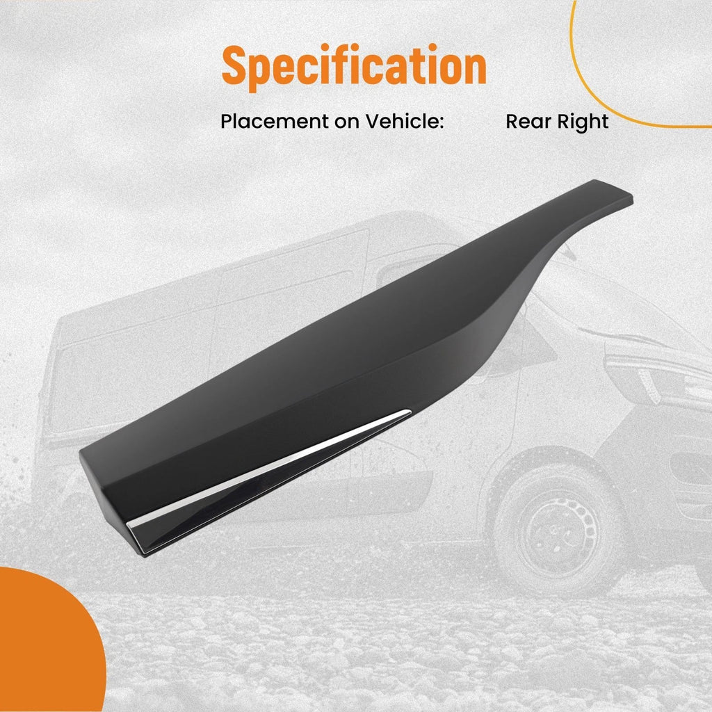 Door Trim Lower for Nissan Murano (2015–2022) 82870-9UA0A Rear Right Side