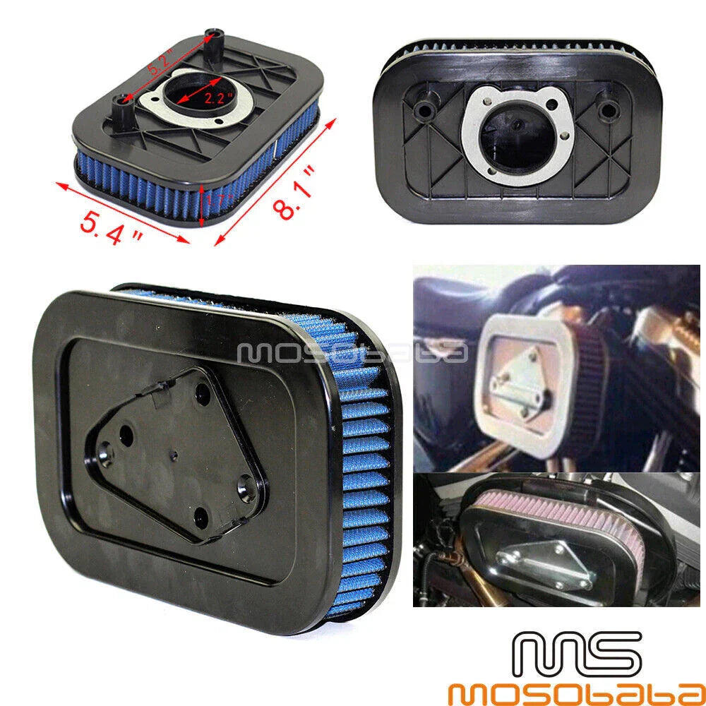 Reusable Air Filter for Harley Sportster 1200 883 Iron XL883N XL1200N (2004-2023)