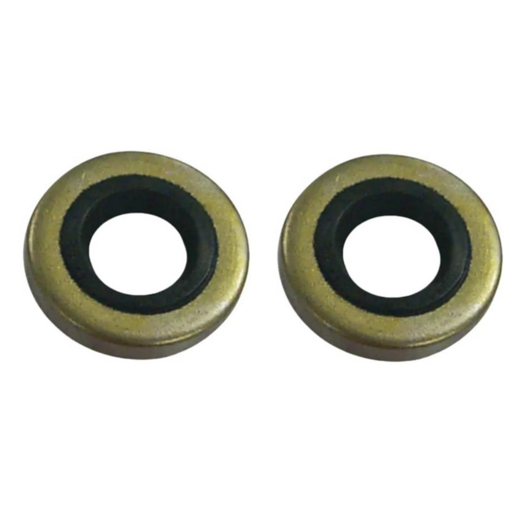 2Pcs Oil Seal 0321928 for Johnson Evinrude Outboard Lower Unit (N/A)