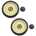 Set of 2 Drive Wheels for Lawn Mowers (HRJ216 HRJ215 HRJ196)