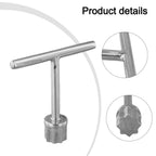 316 Stainless Steel Marine Deck Plates Wrench Key for Yacht Fuel Filling (N/A)
