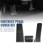 3 Pcs Brake Gas Accelerator Rest Pedal Kit for Mazda 2 3 6 CX-3 (2010–2023)