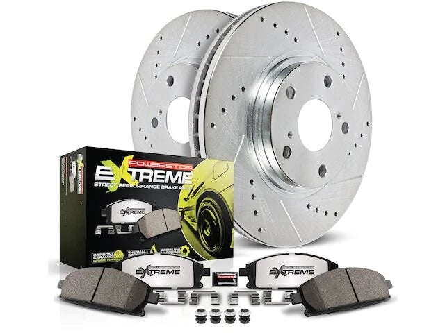 Front Brake Pad and Rotor Kit for Mazda MX5 Miata (2016–2024) NB383BN