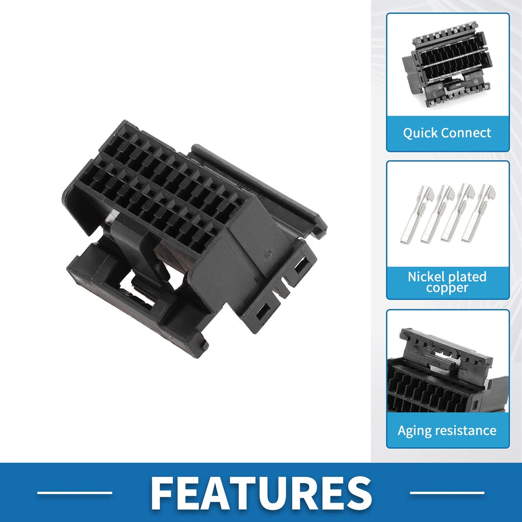 Set of 1 Window Lifter Assembly Connector Plug for Ford Suzuki 
