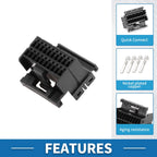 Set of 1 Window Lifter Assembly Connector Plug for Ford Suzuki 