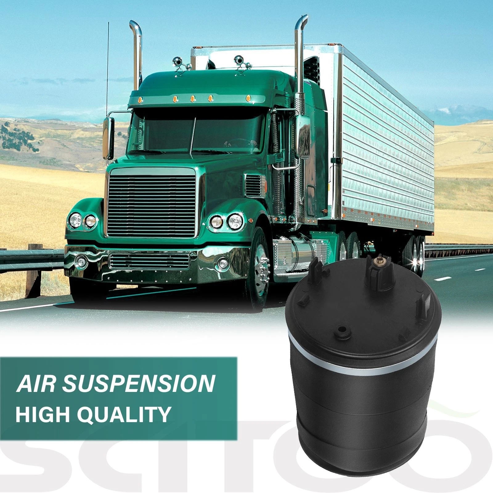 Air Suspension Bag for Volvo Mack Hendrickson (W26-455-9911, W26-358-9913)
