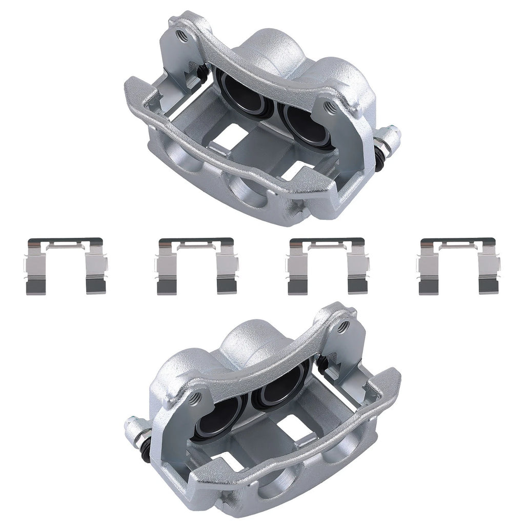 Front Disc Brake Caliper Pair for Chevrolet Equinox and Saturn Vue (2005–2007)