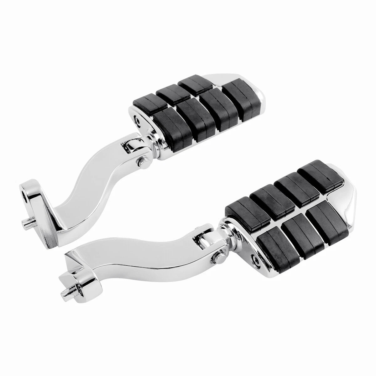 Chrome Lion Paw Footpeg Mount Bracket for Harley Davidson Touring (1993–2024)