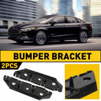 Set of 2 Front Bumper Support Brackets for Ford Fusion SE (2013-2016)