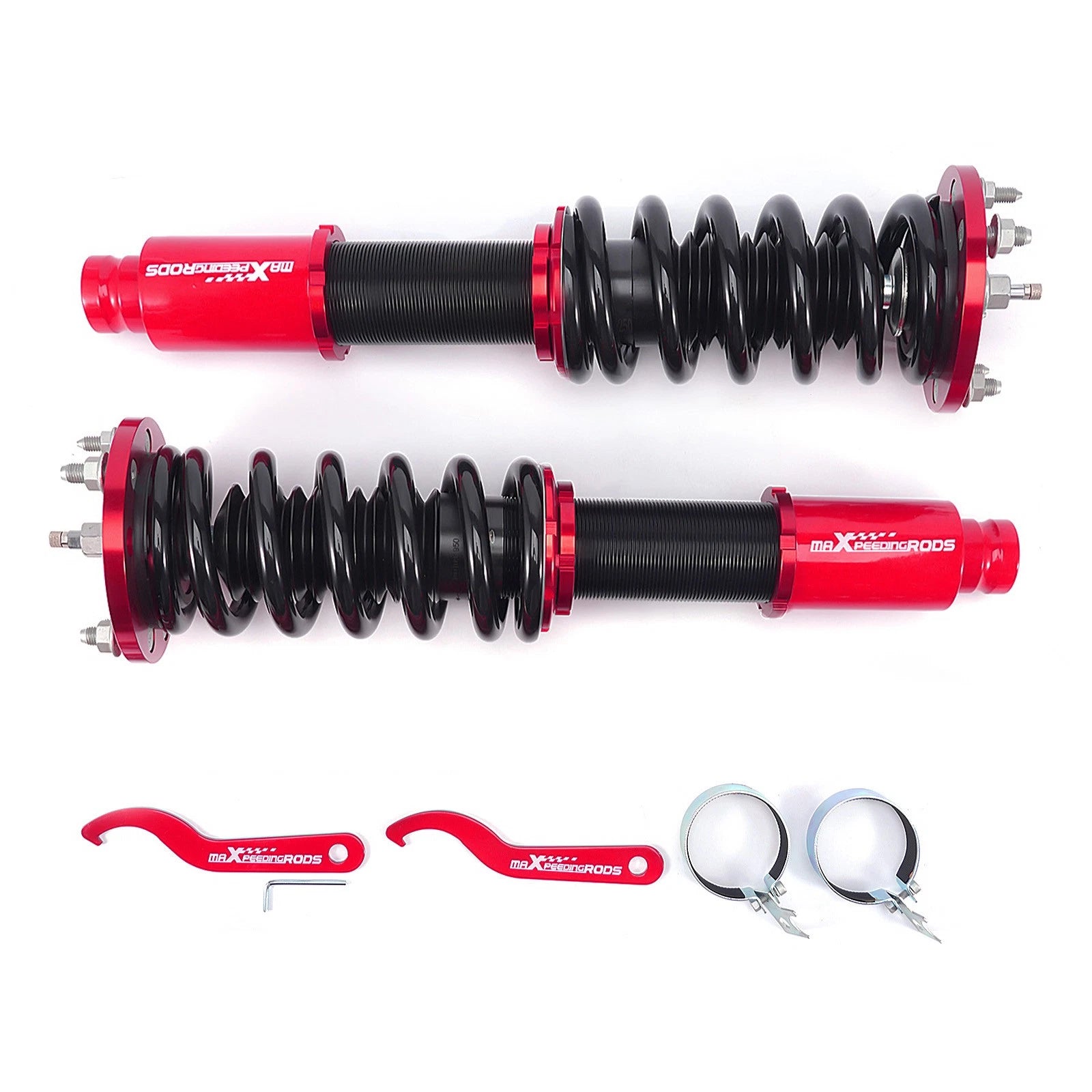 2X Front 24-Way Damper Coilovers Lowering Kit for Honda Accord (2008–2012) & TSX (2009–2014)