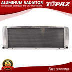 Aluminum Radiator for Bobcat Skid Steer 645, 743, 743B, 743DS 