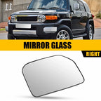 Mirror Glass for Toyota FJ Cruiser (2007–2014) Passenger Right Side