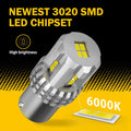 2X 1156 7506 LED Reverse Backup Light Bulbs for