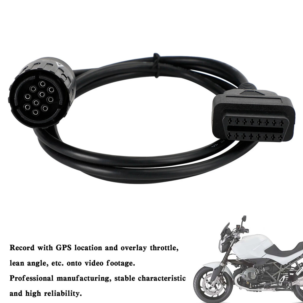 10 Pin to 16 Pin Diagnostic Scanner Cable for BMW Motorcycle