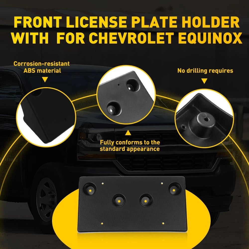 Front License Plate Bracket for Chevy Equinox (2018–2021) GM1068190