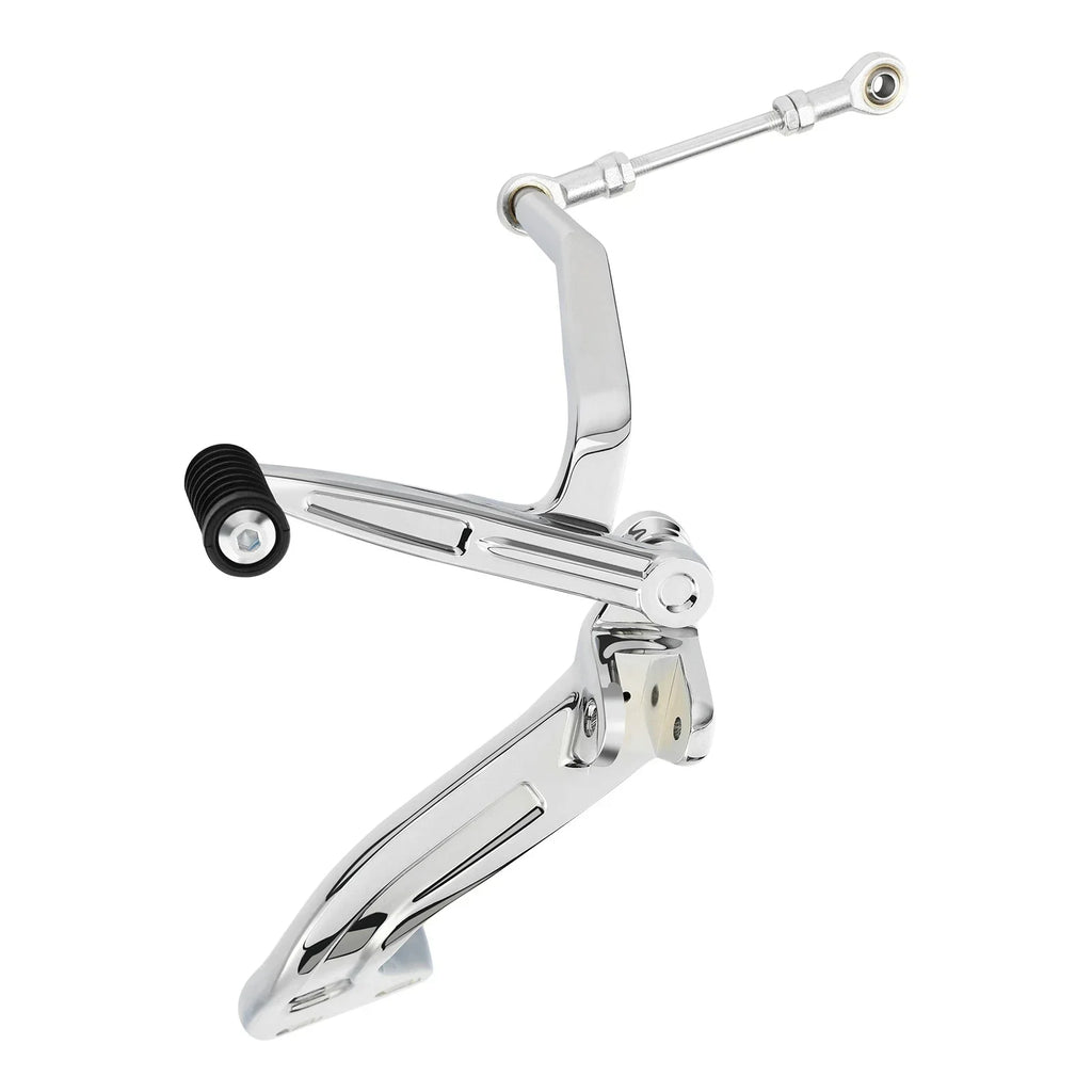 Chrome Mid Control Shift Side Set for Harley Sport Glide, Fat Bob, FXDR (18-25)