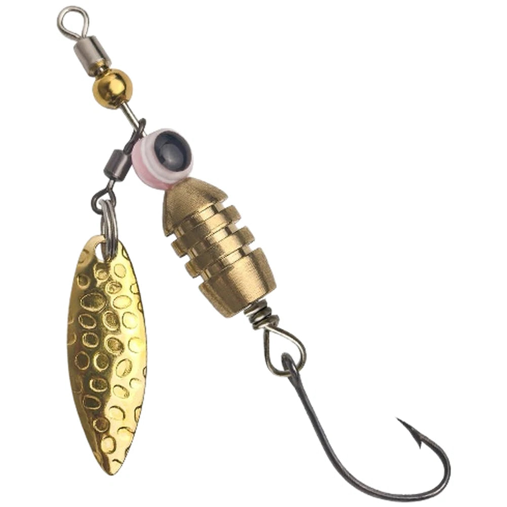 5PCS Metal Fishing Spinner Bait Lure 3.5g 5g for Trout 360 Rotation