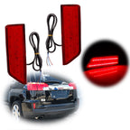 Set of 2 LED Rear Bumper Reflector Tail Lights for GMC Terrain (2016–2017)