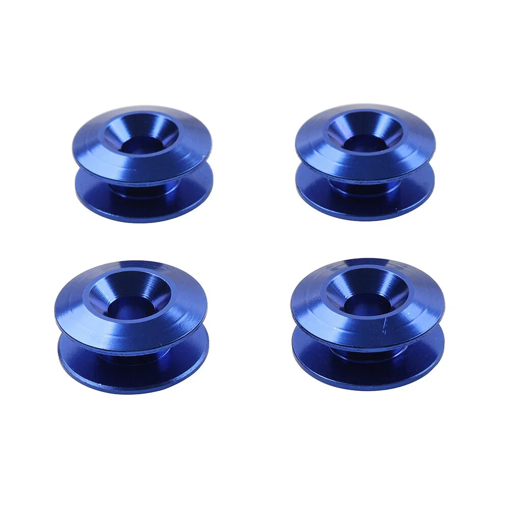 4PCS Blue Quick Release Bumper Holder Clips for Trunk Hatch Lid