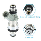 6X Fuel Injector Nozzle 23250-62030 for Toyota Tacoma, Lexus ES300, Camry 