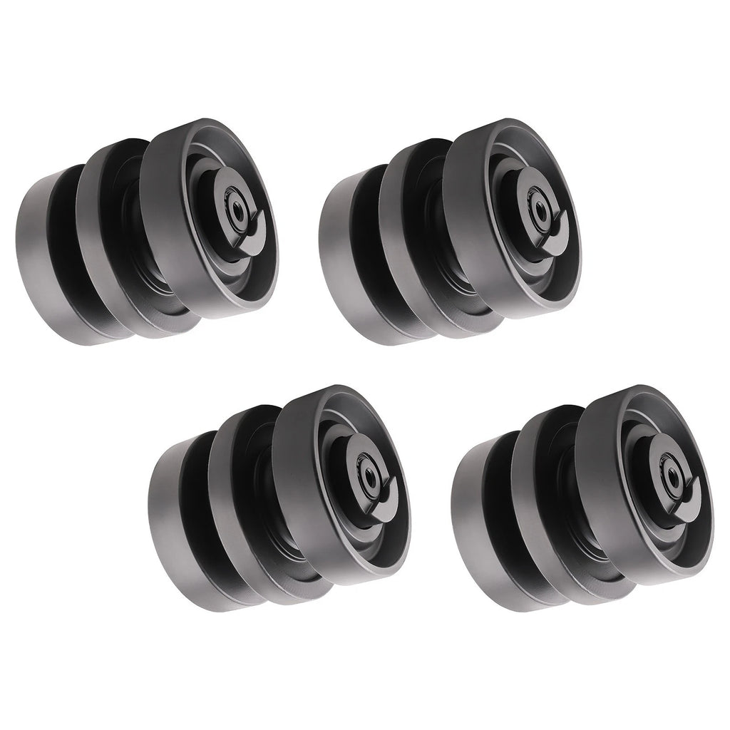 4X Bottom Roller for Kubota SVL65 SVL75 SVL90 SVL95-2S SVL97-2 (2015–2023)