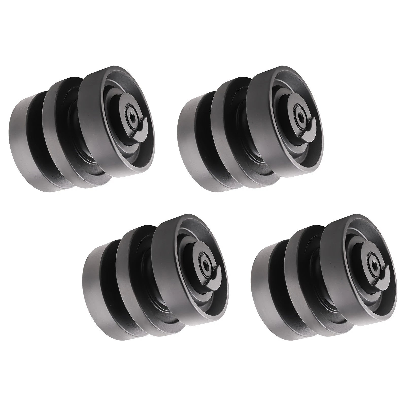 4X Bottom Roller for Kubota SVL65 SVL75 SVL90 SVL95-2S SVL97-2 (2015–2023)