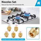 5X Gas Hob LPG Conversion Kit Jets Nozzles Injectors for 2002–2019
