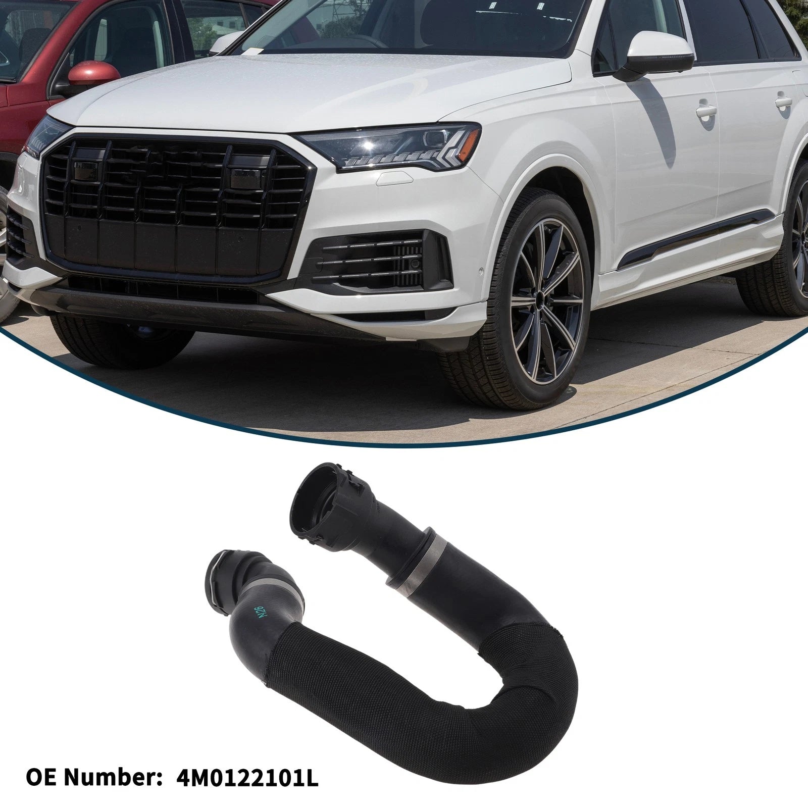 Radiator Hose No.4M0122101L for Audi Q7 3.0L (2016–2021)