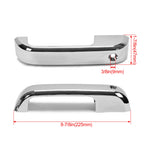 Set of 4 Chrome Door Handle Cover Caps for Ford F-250/F-350 (2017–2020)