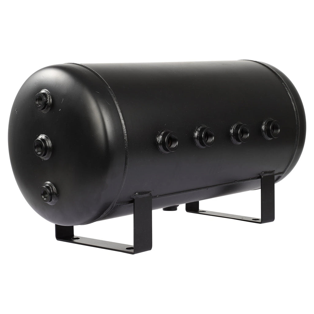 Suspension Air Ride Bags for Steel Air Tank Train Horn (6 Gallon, 9 Ports)