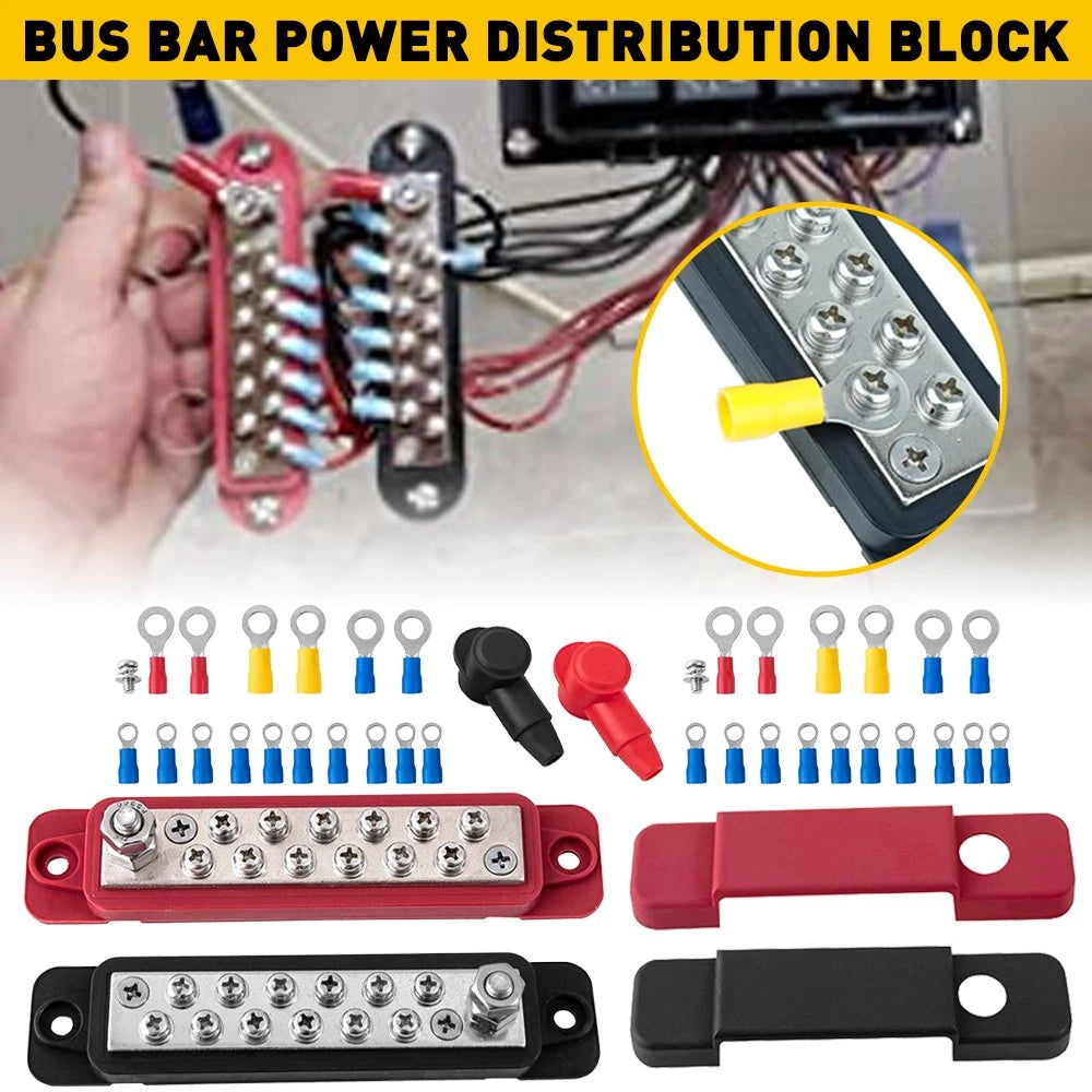 Power Distribution Block 180A for AUXITO (12V DC)