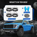 Wheel Spacers Adapter for Chevy Silverado 1500/2500 (2015-2020)