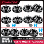 1.25in & 1.5in 5x4.75 Hubcentric Wheel Spacers for Chevy (1984–2002)