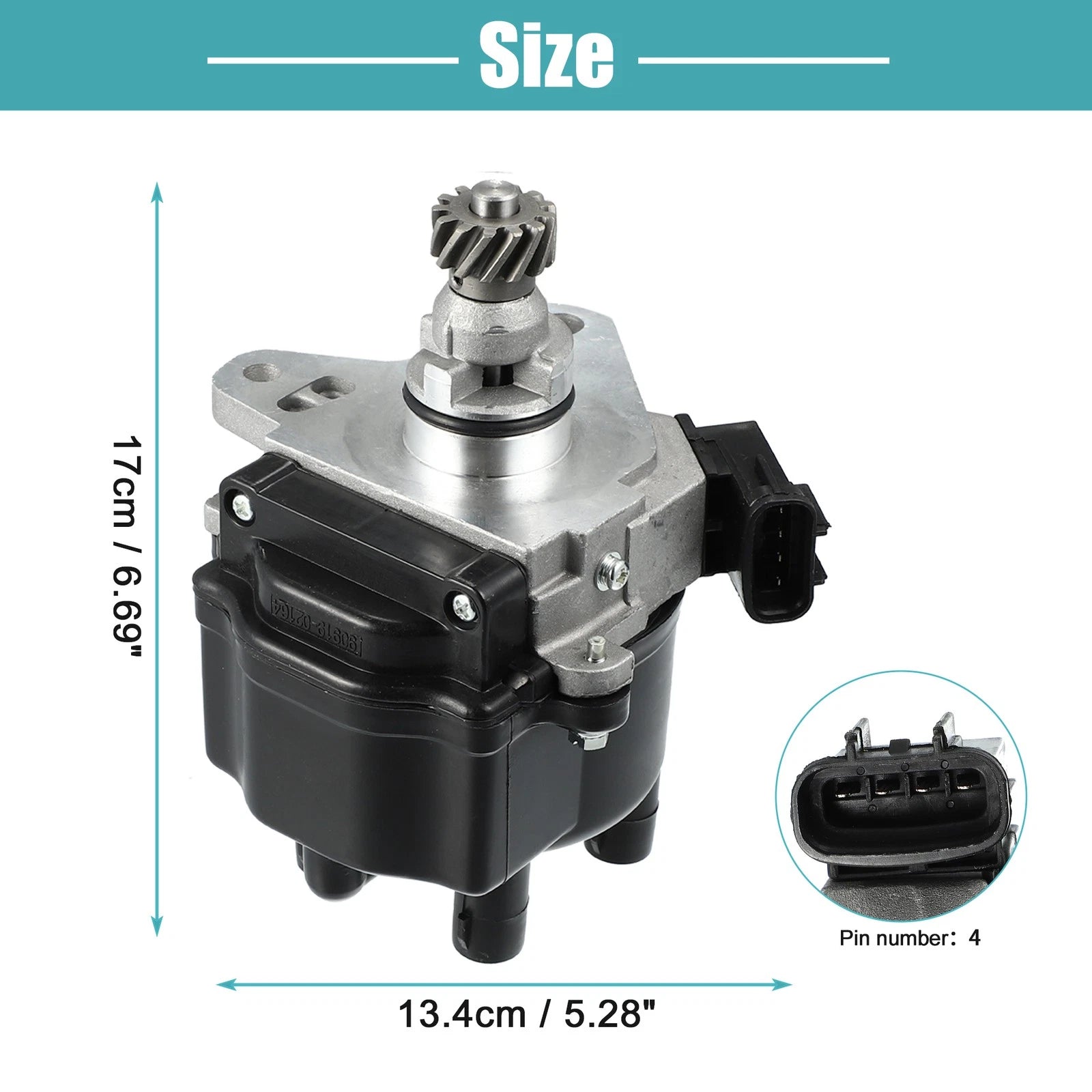 Ignition Distributor for Toyota T100 Tacoma 4Runner L4 2.4L 2.7L (1995–2004) 1905075020 TY42