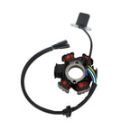 Coil Pole Magneto Flywheel Stator for 50cc 70cc 110cc 125cc PIT Quad ATV