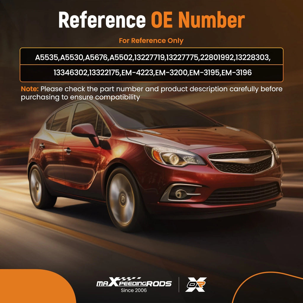 Set of 4 Engine Motor & Transmission Mounts for Buick LaCrosse (2010–2016)