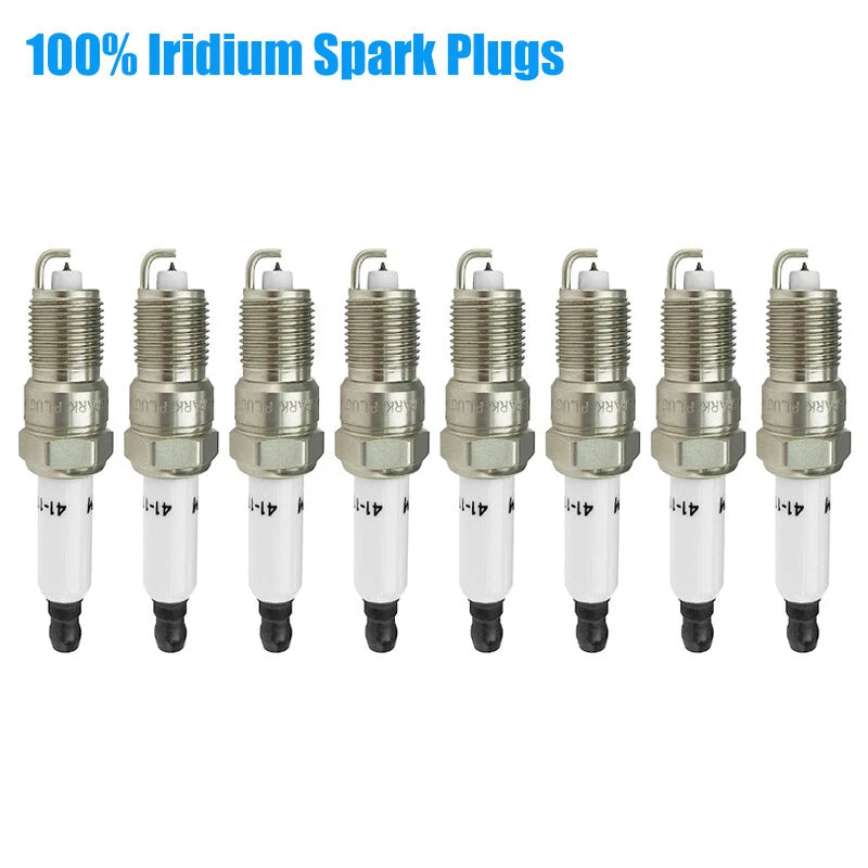 8X Iridium Spark Plugs for Ford F150 E150 E250 E350 Expedition (1997–2021)