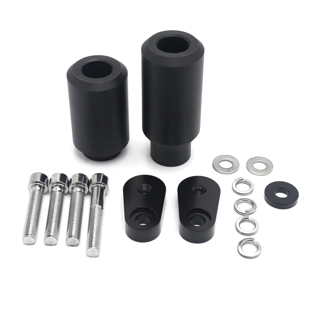 No Cut Black Frame Slider Crash Protector for Yamaha FZ-6R (2009–2016)