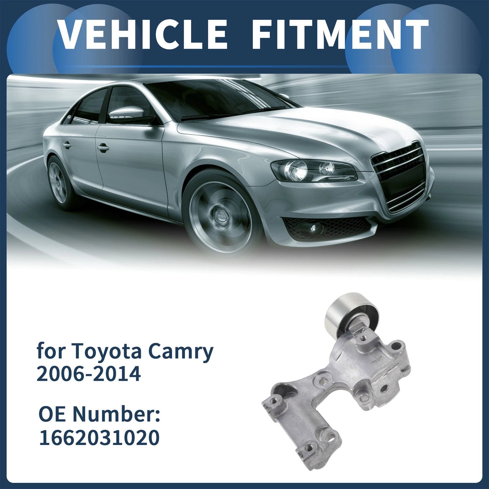 Belt Tensioner for Toyota Camry (2006–2014) No. 1662031020 Metal
