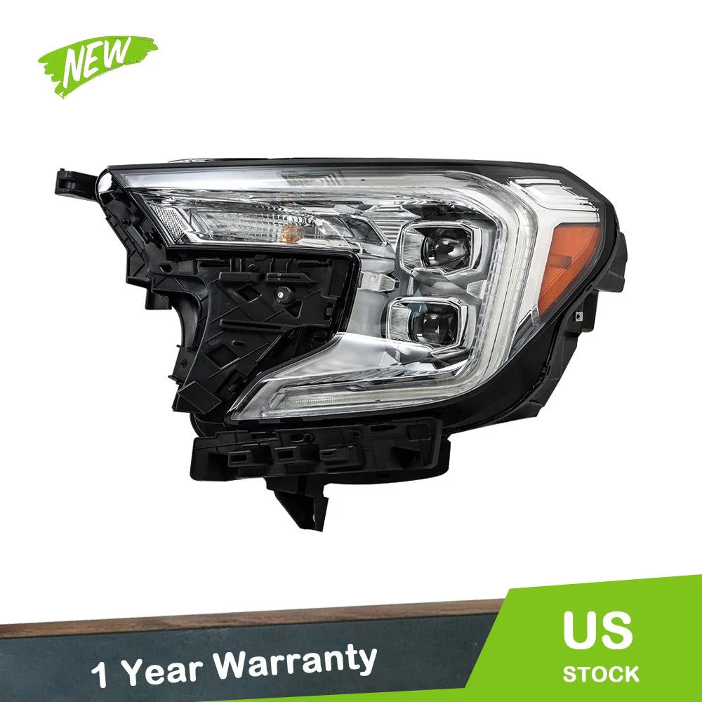 Front Headlight Headlamp for GMC Terrain Denali (2022–2024) LH Clear Lens