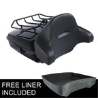Chopped Trunk Pad Mount Plate for Harley Touring (1997–2008)