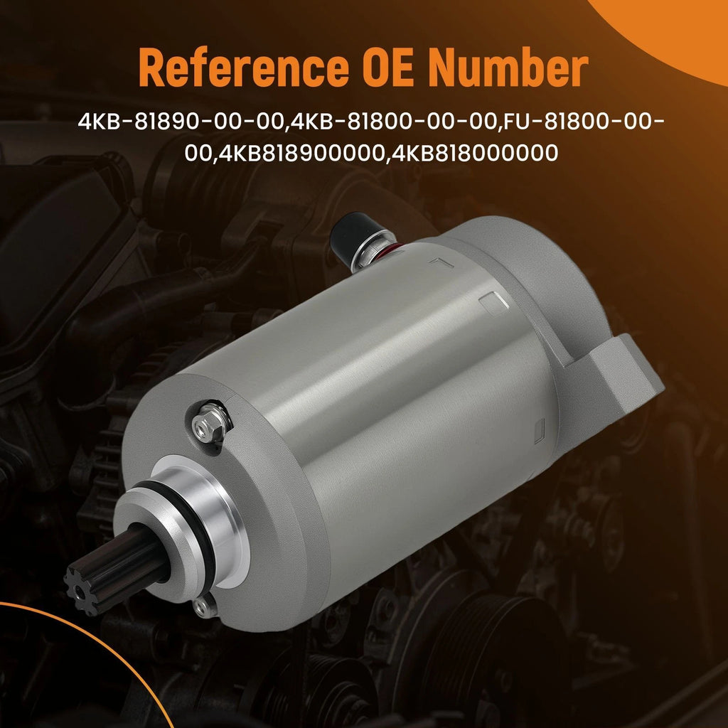 Starter Motor for Yamaha Big Bear 350/400 (1995–2012) 4KB-81800-00-00 12V 9T